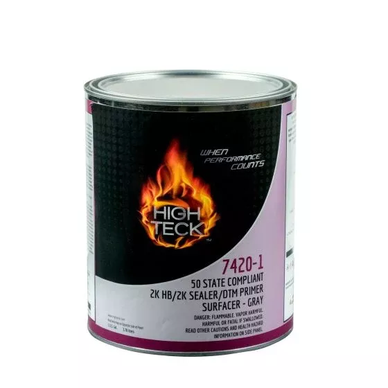 High Teck 7420 2K High-Build Urethane Primer/Sealer, Gray