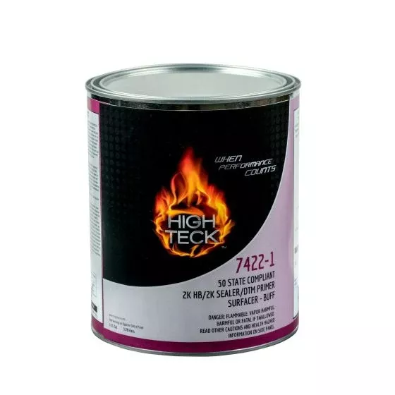 High Teck 7422 2K High-Build Urethane Primer/Sealer, Buff