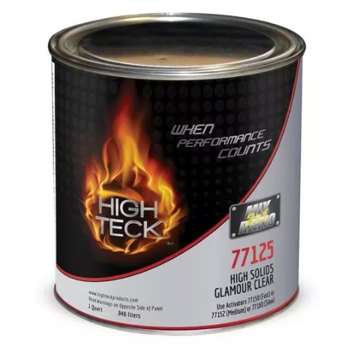HIGH TECK 77125 2:1 HIGH SOLIDS GLAMOUR CLEAR COAT, QT