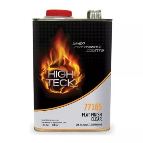 HIGH TECK 77165 6:1 FLAT FINISH URETHANE CLEARCOAT, GALLON