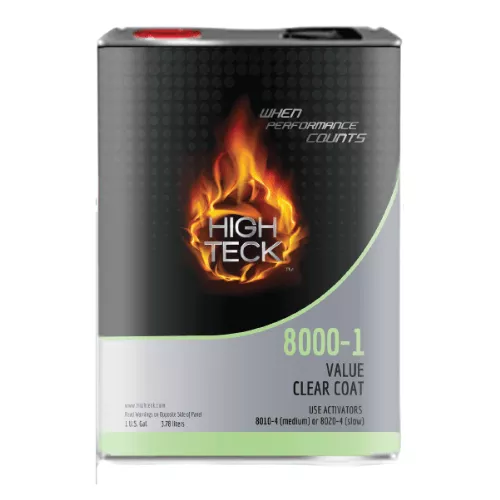 HIGH TECK 8000-1 4:1 UNIVERSAL VALUE CLEARCOAT, GALLON