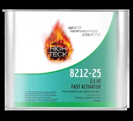 High Teck 8212 Fast Activator for 8211 Euro Clear — 2.5 L