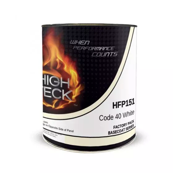 HIGH TECK HFP151 WHITE GM WA-8554 BASECOAT PAINT