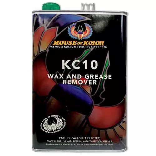 HOUSE OF KOLOR KC10 WAX AND GREASE REMOVER, GALLON