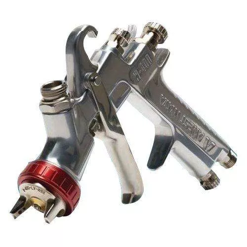 IWATA 2114 W-400-LV COMPLIANT GRAVITY FEED SPRAY GUN, 1.4 MM NOZZLE