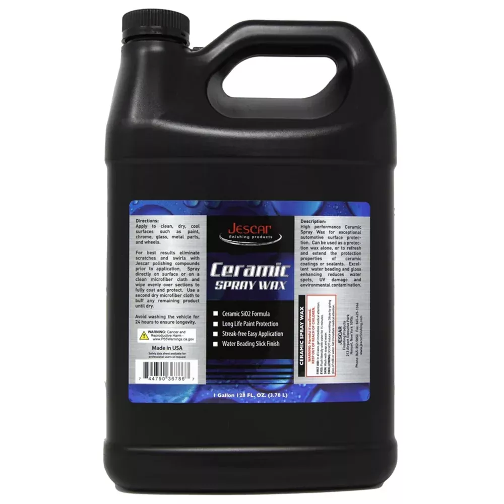 Jescar Ceramic Spray Wax – 1 gal