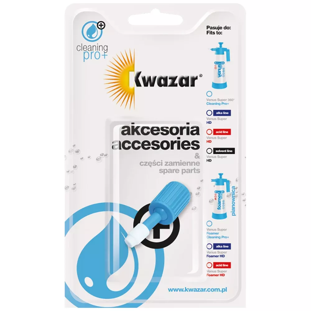 Kwazar Venus Pro+ Nozzle Assembly - Standard Nozzle - Blue
