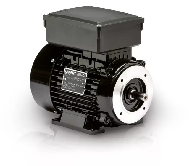 Lafert DVE80L4-115/230 1.0 HP 1800 RPM 115/230V IEC 80L TEFC Metric Motor