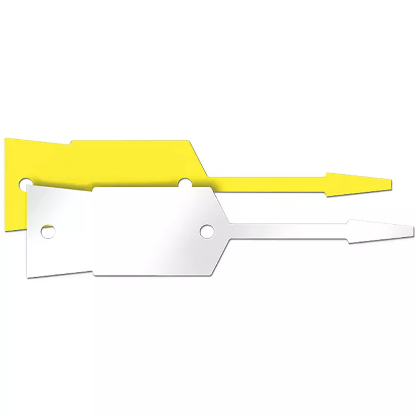 Large Bayonet Style Plastic Key Tags