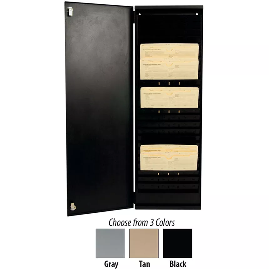 Lockable Cover for Repair Order Racks - 12 or 18 Pockets