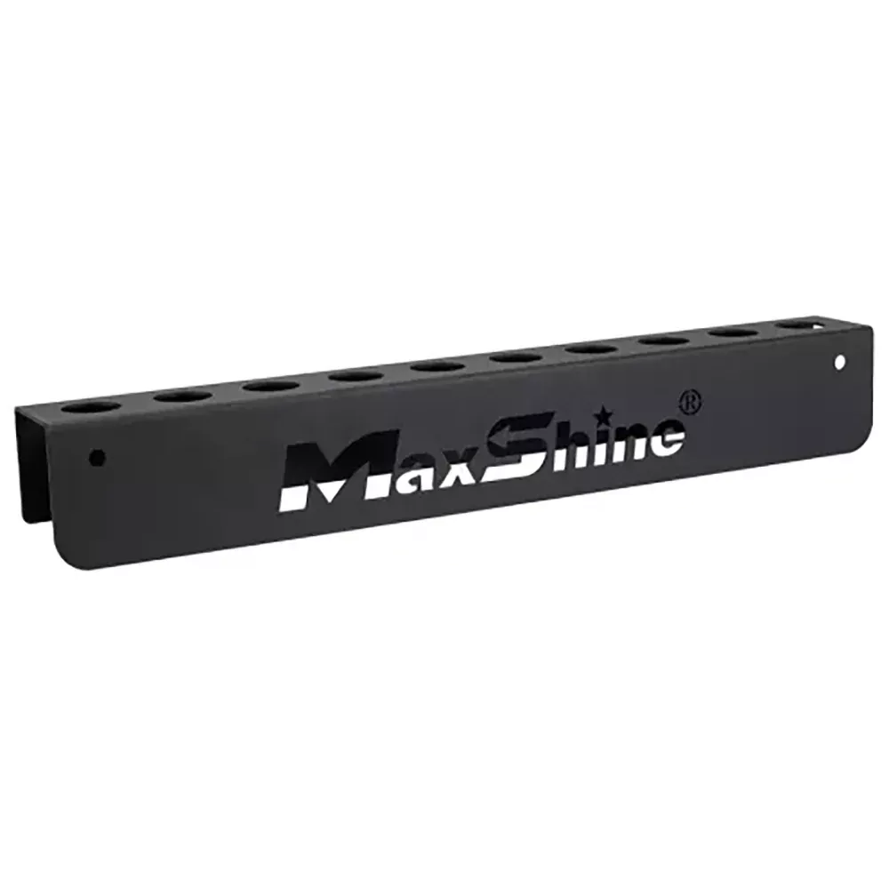 MaxShine Detailing Brush Holder – 10 Hole (MaxShine Logo)