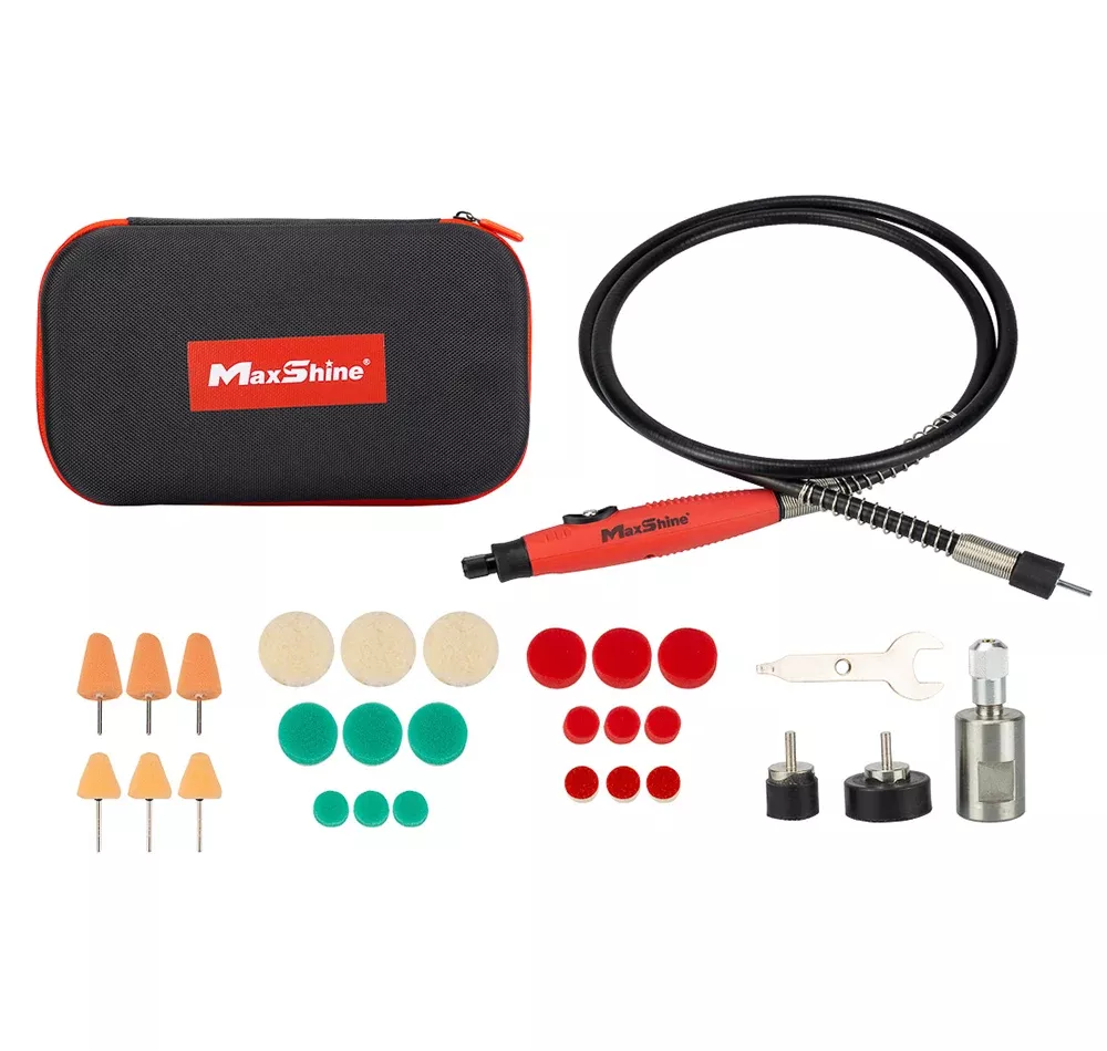 MaxShine Mini Rotary Polishing Tool – Complete System Kit