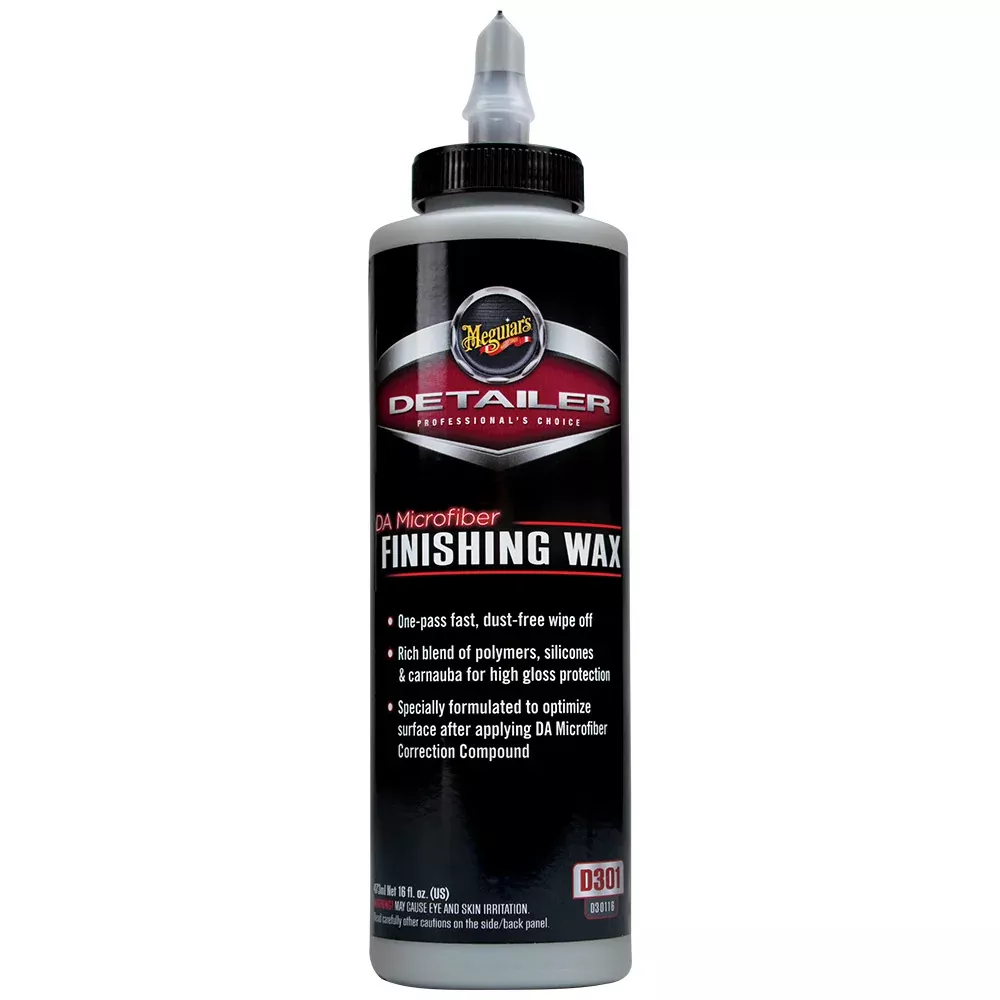 Meguiar’s DA Microfiber Finishing Wax D301 – 16 oz
