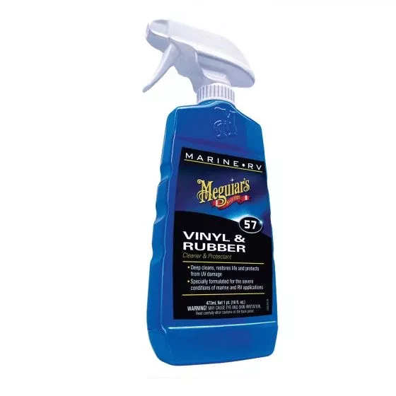 Meguiar’s M5716 Marine/RV Cleaner and Protectant Spray, 16 oz Bottle, Milky White, Liquid