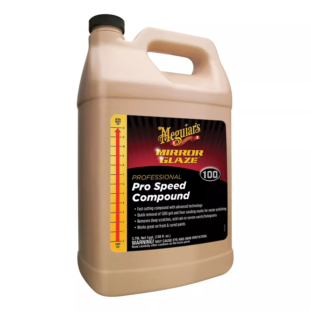 MEGUIAR’S MIRROR GLAZE PRO SPEED COMPOUND