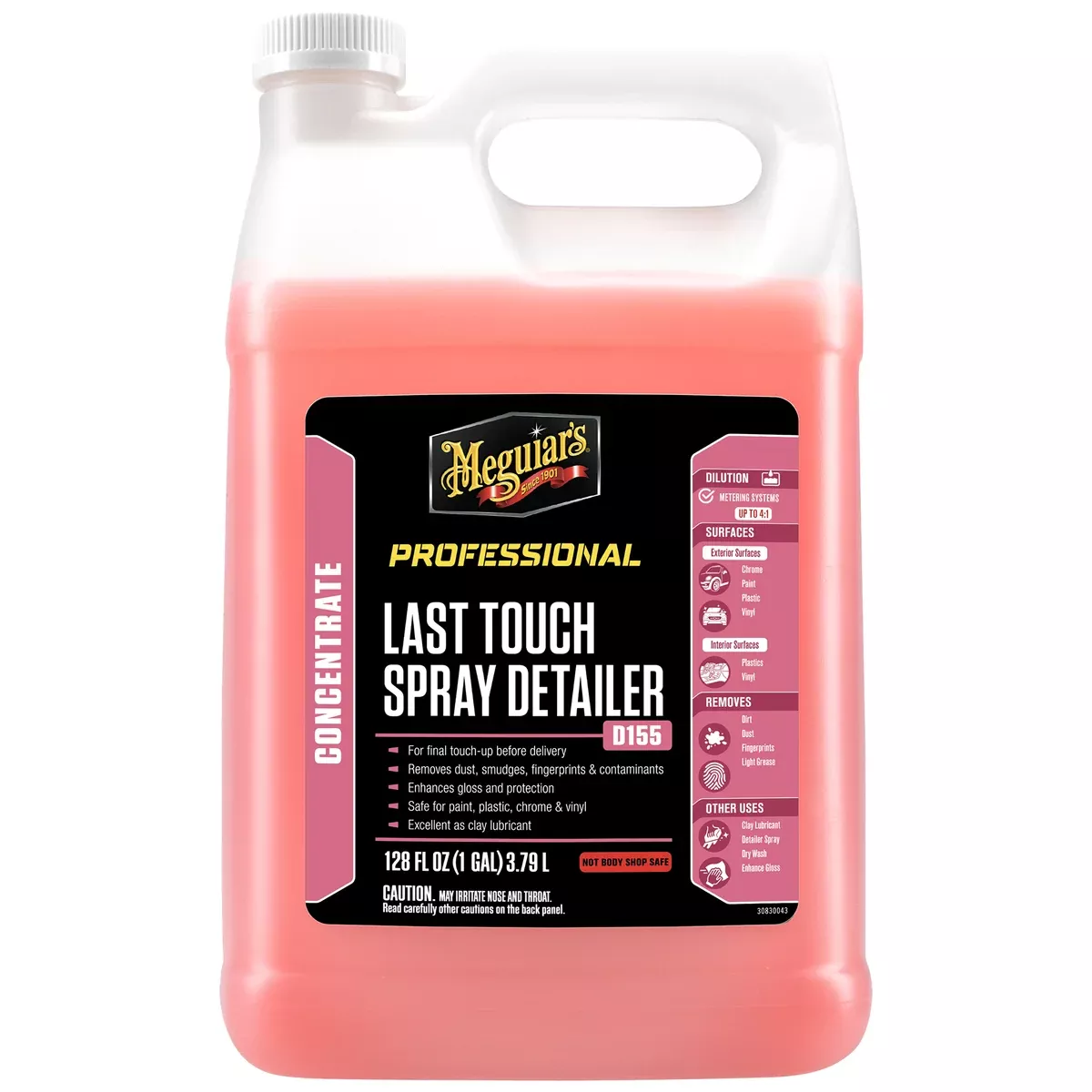 Meguiar's Professional Last Touch Spray Detailer D155 - 1 gal