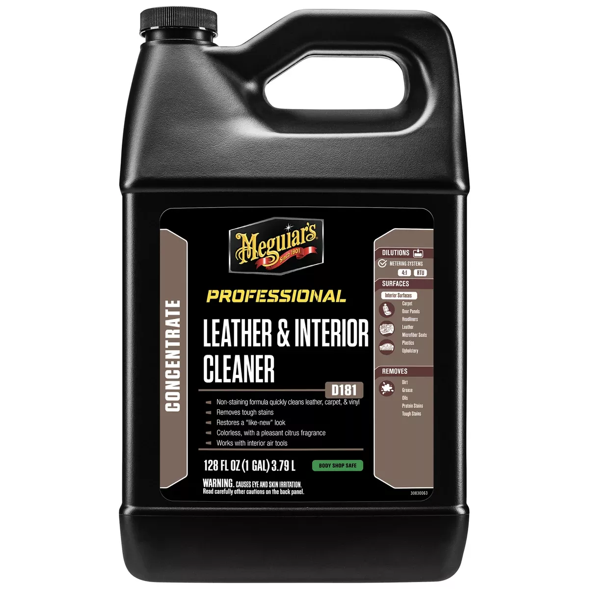 Meguiar’s Professional Leather & Interior Cleaner D181 – 1 gal