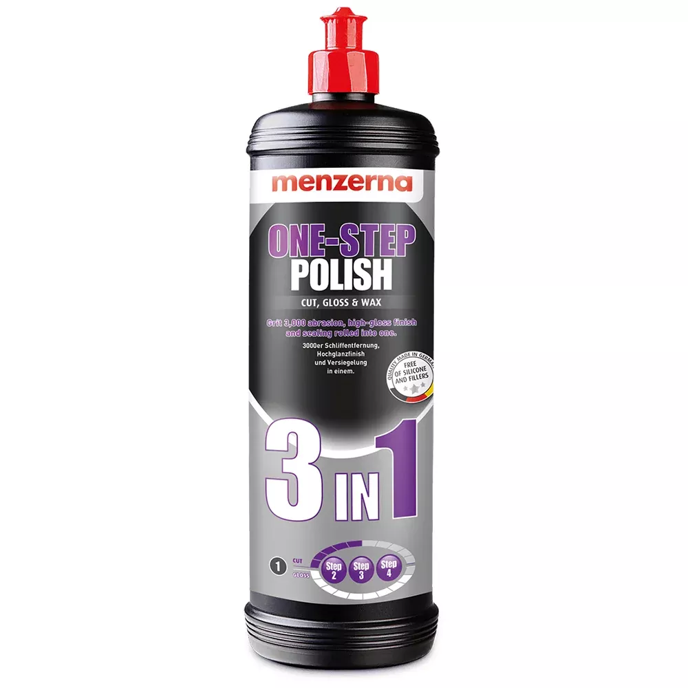 Menzerna One-Step Polish 3-in-1 – Cut, Gloss & Wax – 32 oz