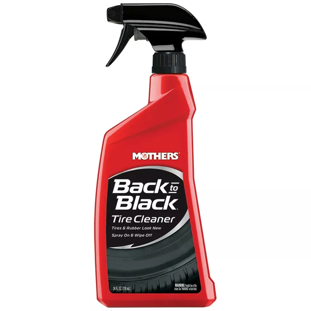 Mothers Back-to-Black Tire Cleaner – 24 oz