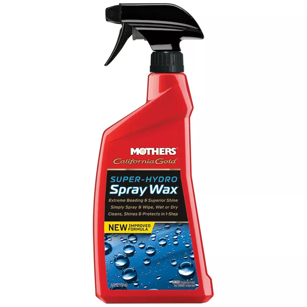 Mothers California Gold Super-Hydro Spray Wax – 24 oz