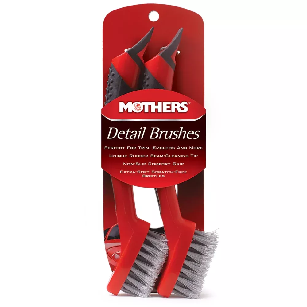 Mothers Detail Brushes (2-Pack)