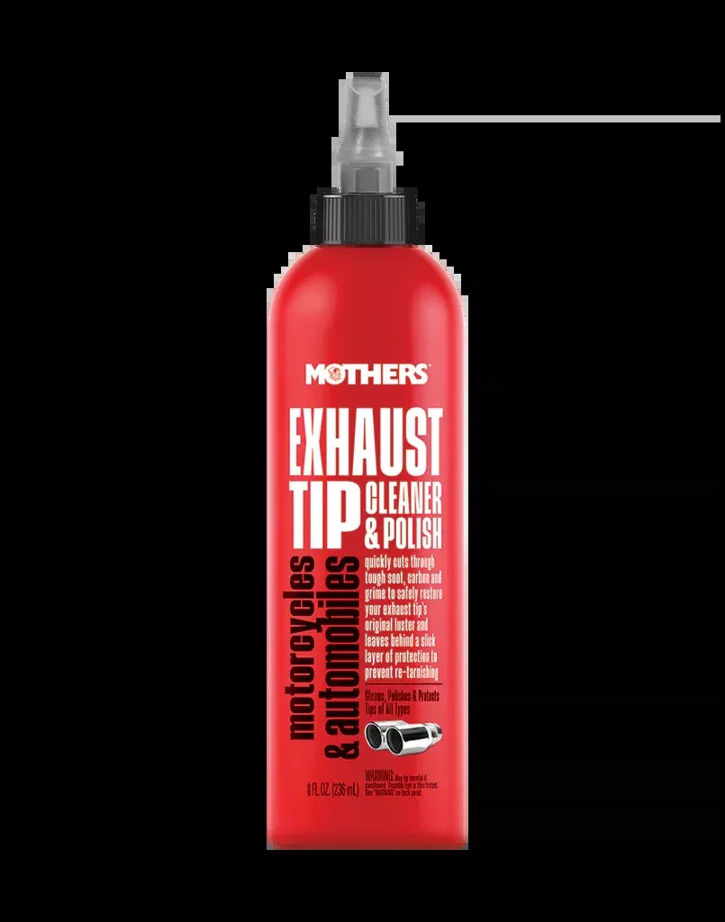 Mothers Exhaust Tip Cleaner & Polish - 8 oz
