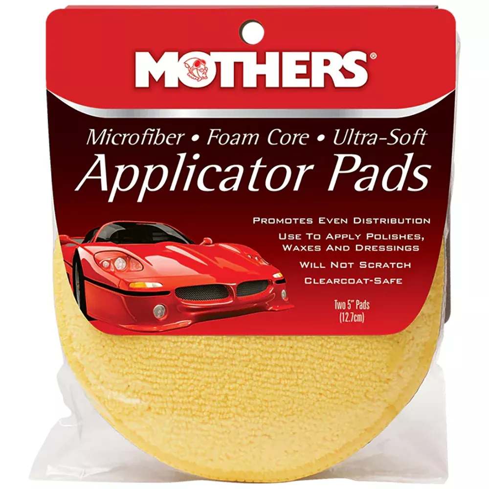 Mothers Microfiber Applicator Pads (2-Pack)