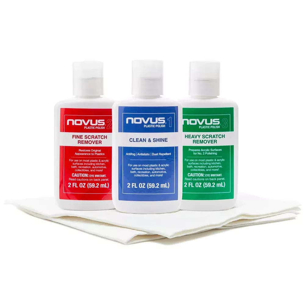 NOVUS Plastic Polish Kit – 2 oz