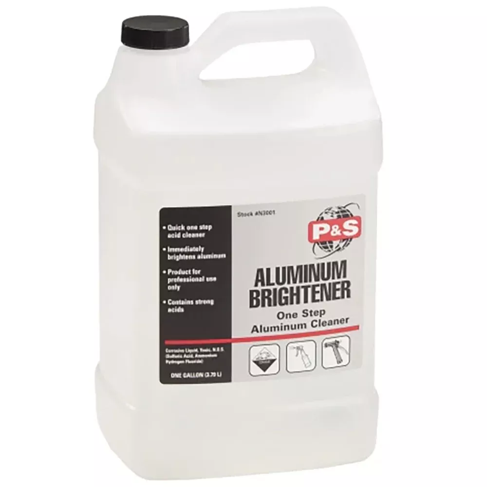 P&S Aluminum Brightener – One Step Aluminum Cleaner – 1 gal