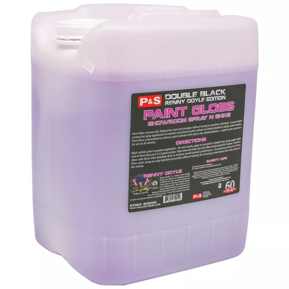 P&S Paint Gloss - Showroom Spray & Shine - 5 gal