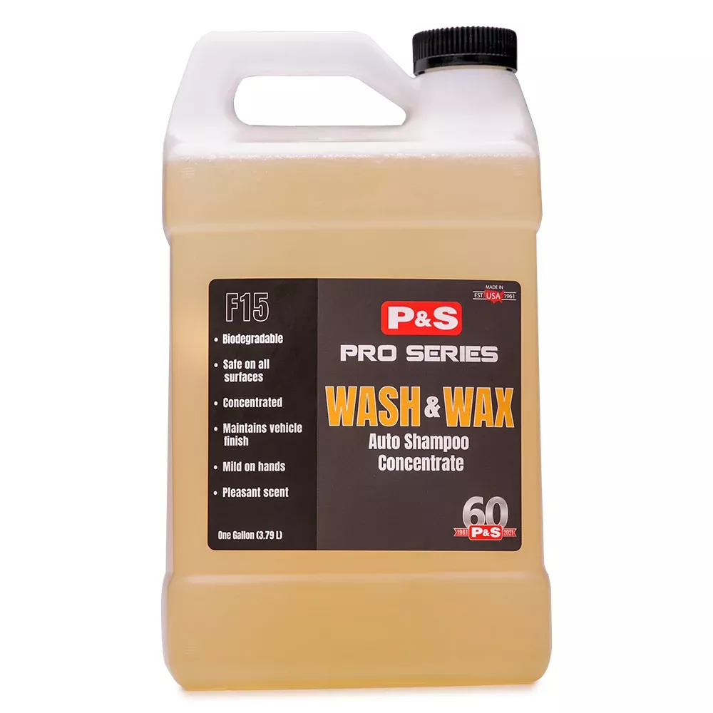 P&S Wash & Wax – Auto Shampoo Concentrate – 1 gal