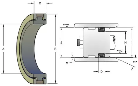 PA UNITIZED PISTON ASSEMBLIES