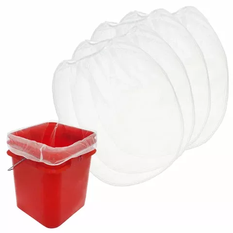 Paint Strainer Bag 5 Gallon Paint Filter 40pk, 5 Gal Bucket Nylon Mesh ABN 823023