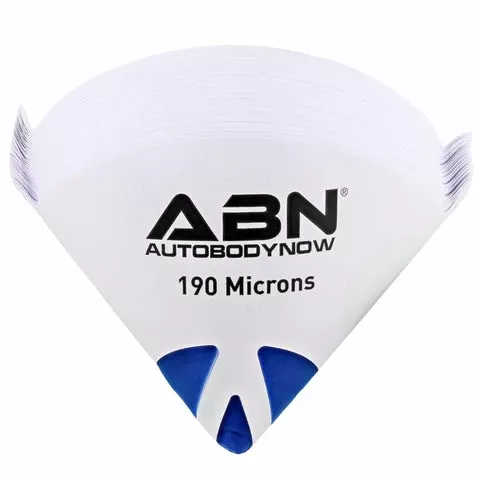 Paint Strainer Mesh Funnel 190 Micron Disposable Blue Funnel ABN NylonPaintStrainer_PNT