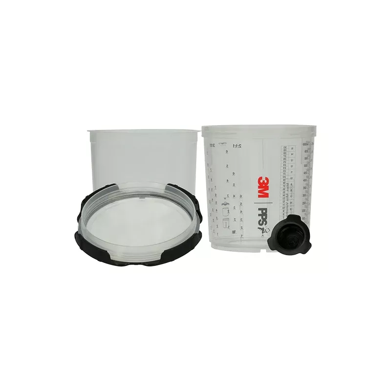 PPS Series 2.0 Spray Cup System Kit, Standard (22 fl oz, 650 mL), 200 Micron Filter, 1 Kit/Case 3M.26000