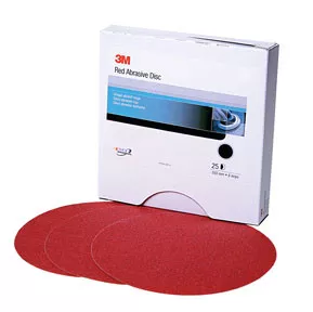Red Abrasive Stikit Disc 6 in 40D 25 discs per box
