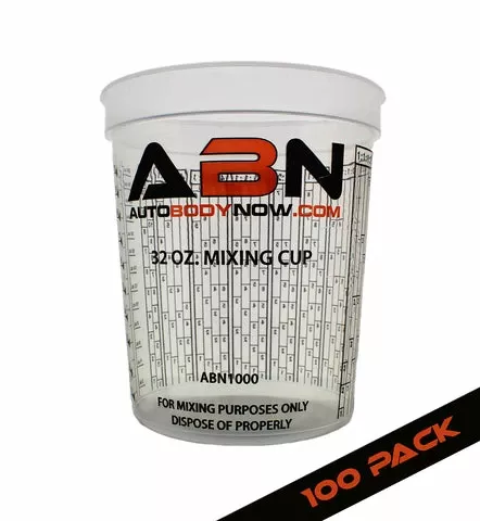 Resin Supplies – 32oz / 1QT Epoxy Mixing Cups For Paint And Thinners ABN 1000_PARENT