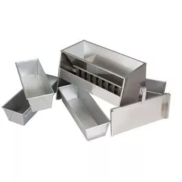 Sample Splitter, One-Piece, 16Chutes, 1 In. width,9 x 20 In. Hopper