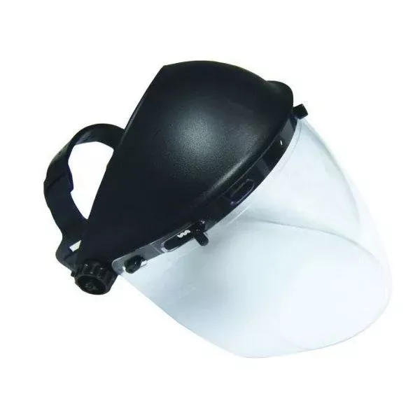 SAS Deluxe Face Shield, Polycarbonate, Clear