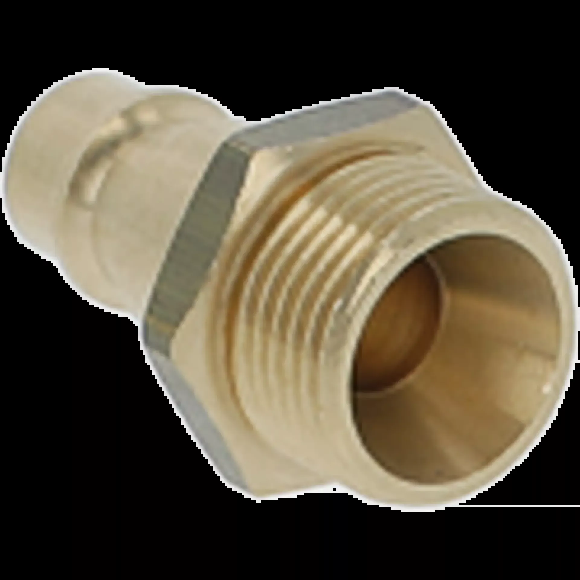 SATA 13508 Nipple, 3/8 in Male Thread, Use With: SATA Quick Coupling