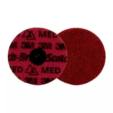 Scotch-Brite™ Roloc™ Precision Surface Conditioning Disc, PN-DR, Medium, TR, 4 in