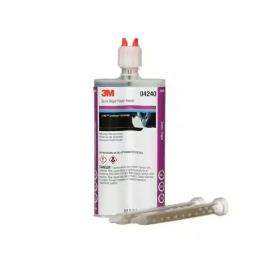 Semi-Rigid Plastic Repair, 04240, 200 mL Cartridge, 6/Case