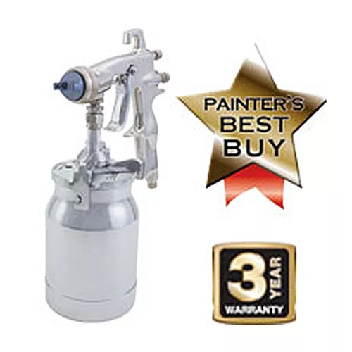 Sharpe Razor Conventional Spray Gun, 2.5mm, Siphon Feed