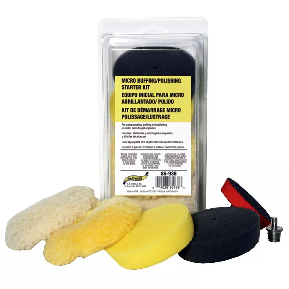 SM Arnold 3″ Micro Rotary Buffing/Polishing Kit