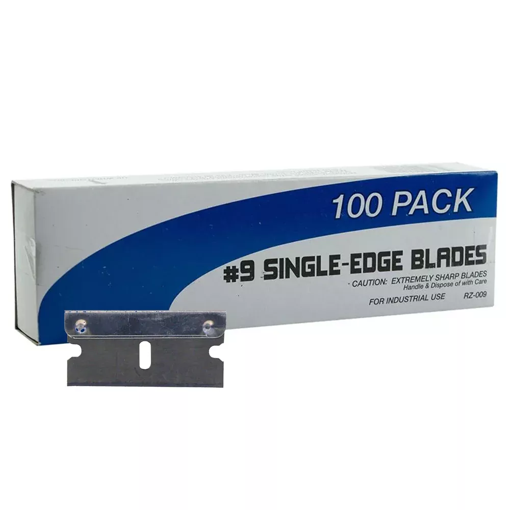 SM Arnold #9 Single Edge Razor Blades (100-Pack)