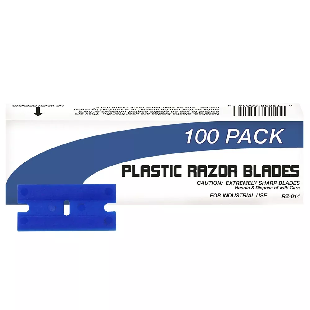 SM Arnold Plastic Razor Blades (100-Pack)