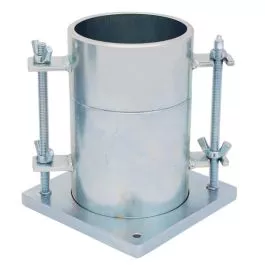 Standard Soil Compaction Mold, 4 Inch, Drilled for Ploog Base