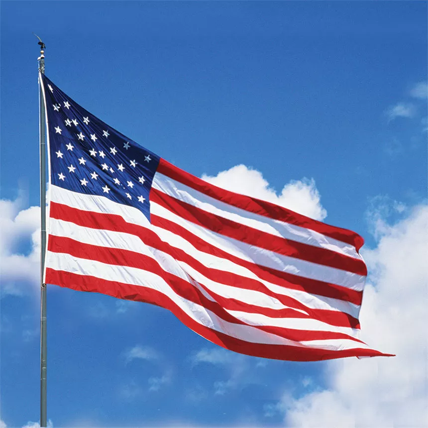 Stitched American Flag 3′ x 5′