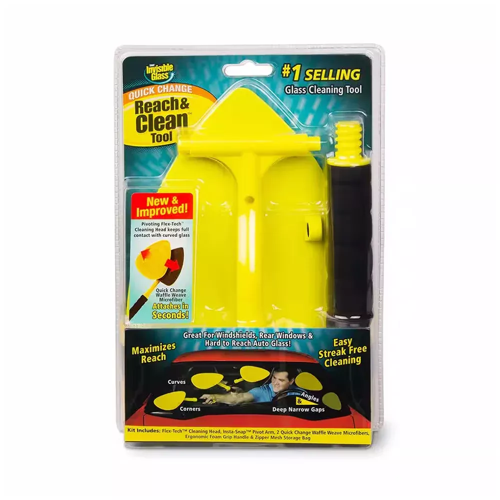Stoner Invisible Glass Reach & Clean Tool - Glass Cleaning Tool