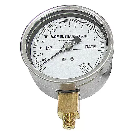Test Mark Air Meter – Stainless Steel Gauge
